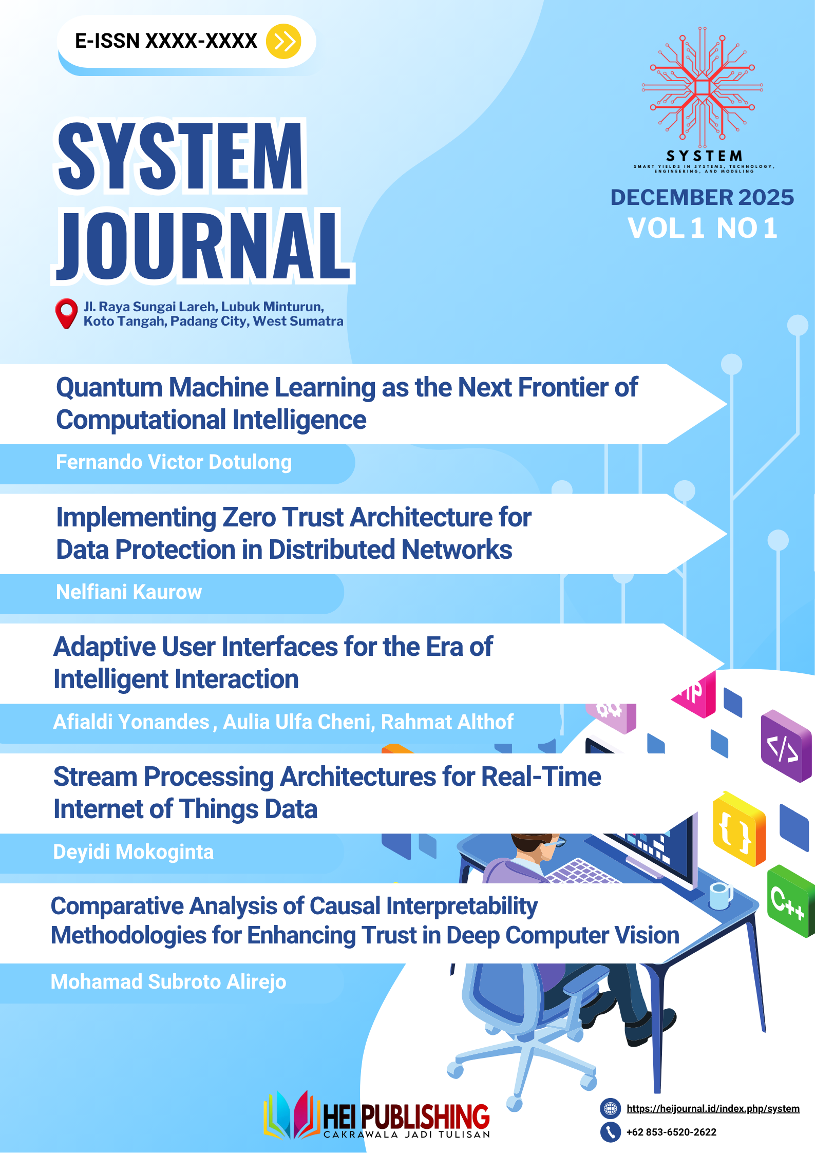 					View Vol. 1 No. 1 (2025): SYSTEM Journal, December 2025
				